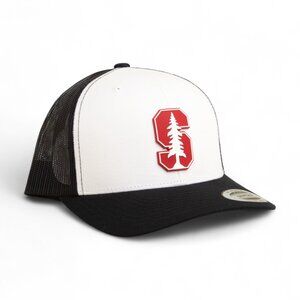 Stanford Cardinal YP Snapback Hat- White/ Black